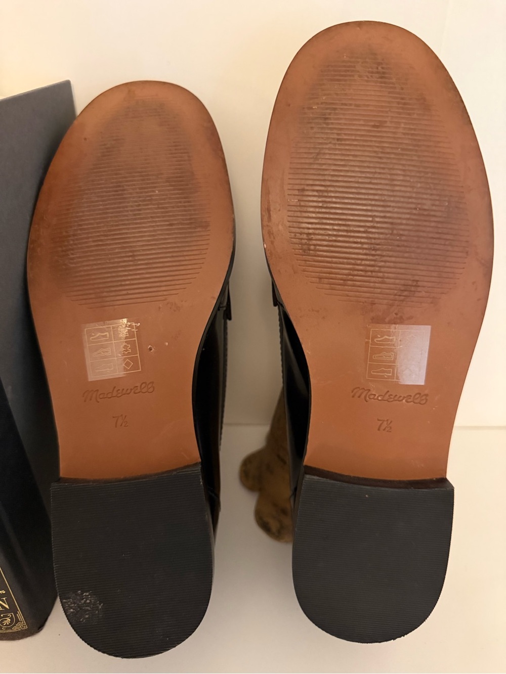 Madewell The NYE Penny Loafer - 7H - True Black - Picture 6 of 10